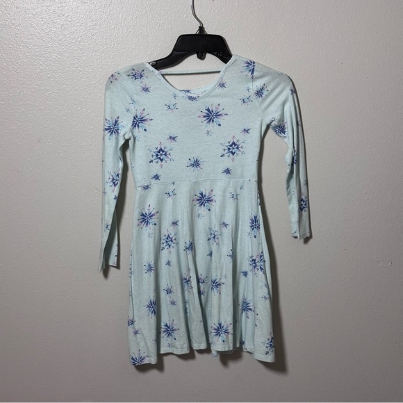 Disney Jumping Beans Limited Edition Girls Blue Elsa Frozen Dress Size 7. - Picture 5 of 7